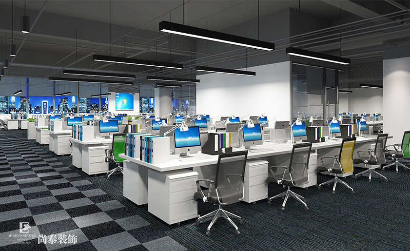 2300平米世界名企办公室设计 | 日立咨询