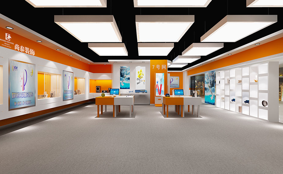 数字文化产业展厅空间装修设计 | 国家专利交易中心
