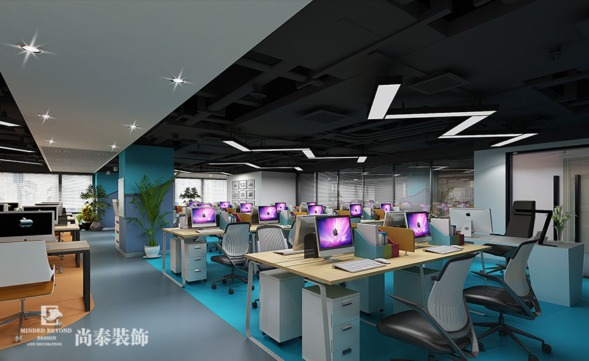 2100现代简约办公室装修设计 | 智联招聘