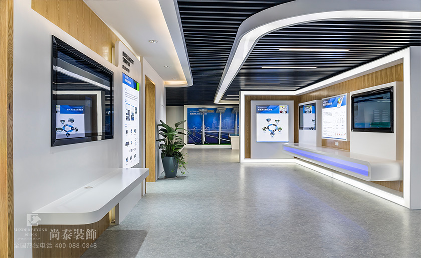 国家级高新技术企业展厅装修实景图 | 超频