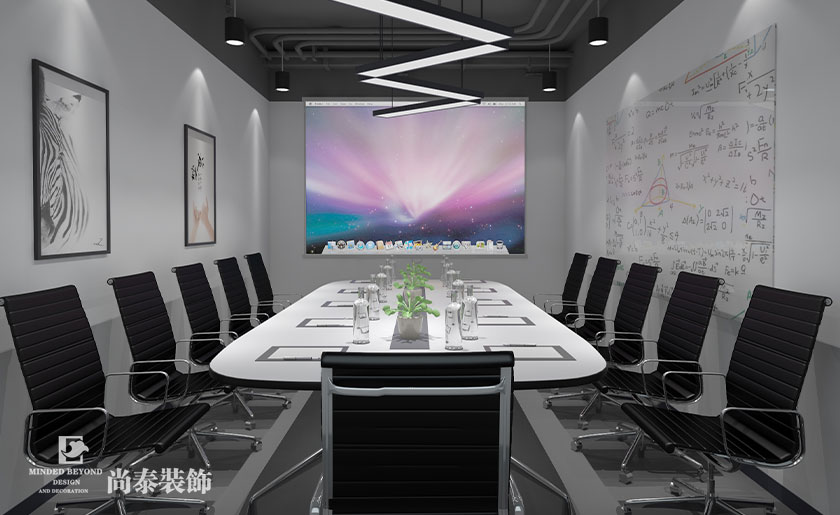 330平米激光公司办公室装饰设计 | 联赢激光
