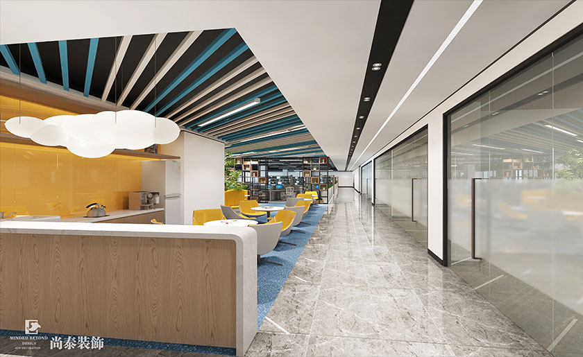 2600㎡国家高新技术企业办公室装修设计 | ILIFE智意