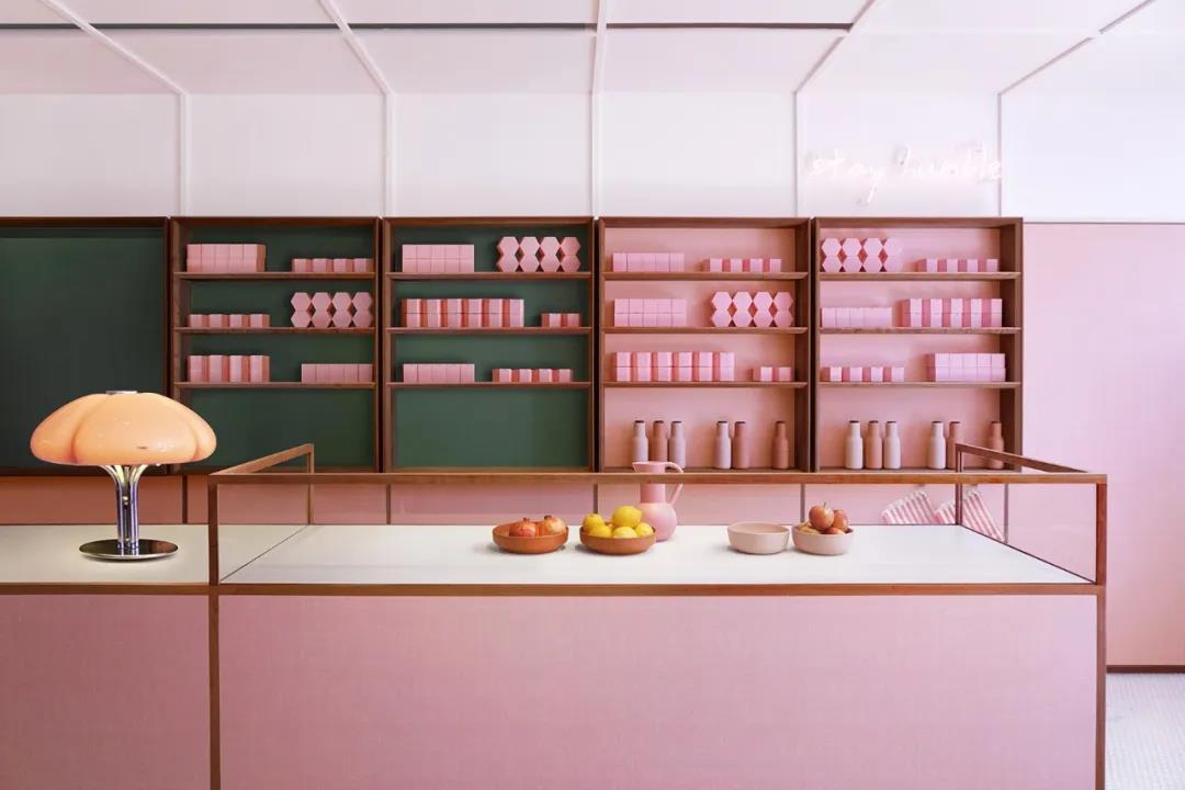 粉色咖啡馆设计案例赏析
