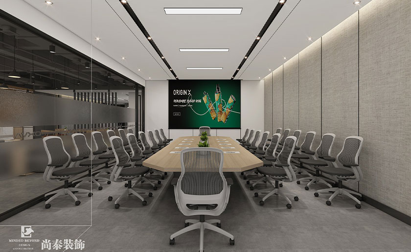 940平米现代科技办公室装修设计 | 爱乐米科技