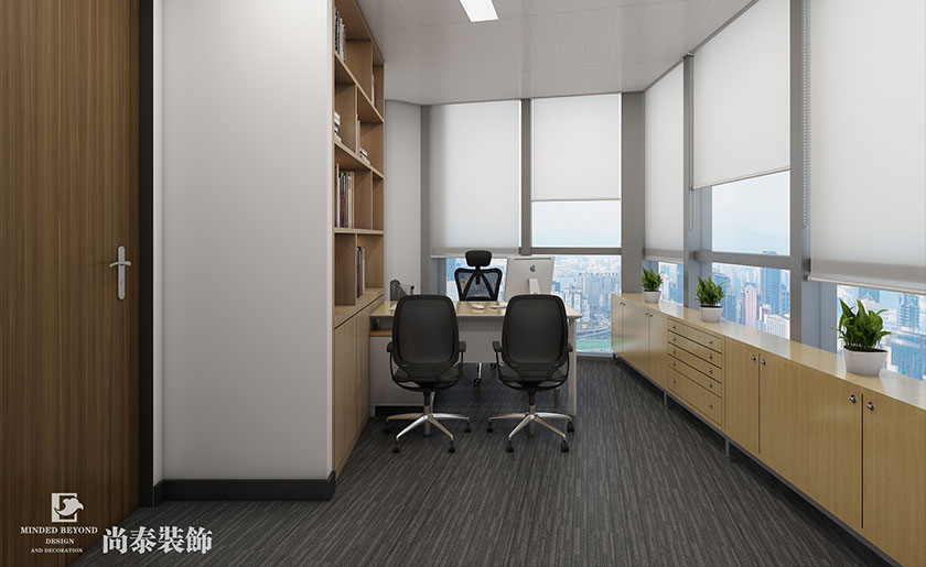 150平米协会办公室装修设计 | 深圳市资产评估协会