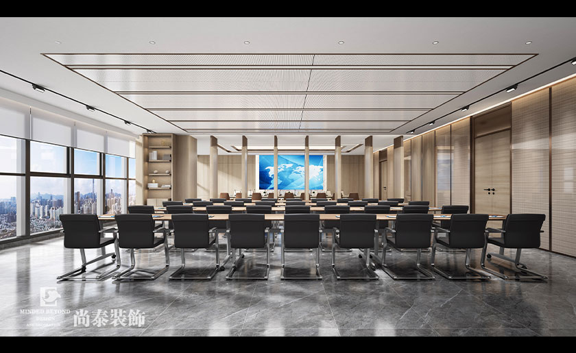 3000平米著名金融公司办公室装修设计 | 东方资产