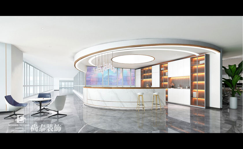 深圳办公室装修设计9000平米上市科技公司 | 芯海科技