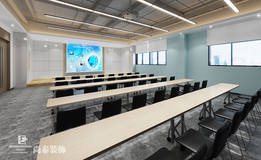 物流公司办公室装修案例-1000平米办公空间设计 | 众鑫供应链