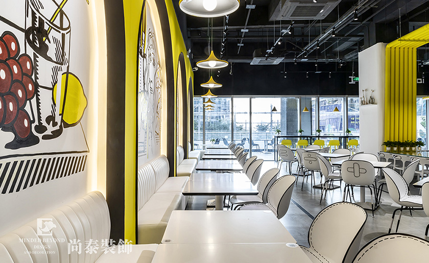 300平米深圳泰式餐厅餐饮店装修实景案例