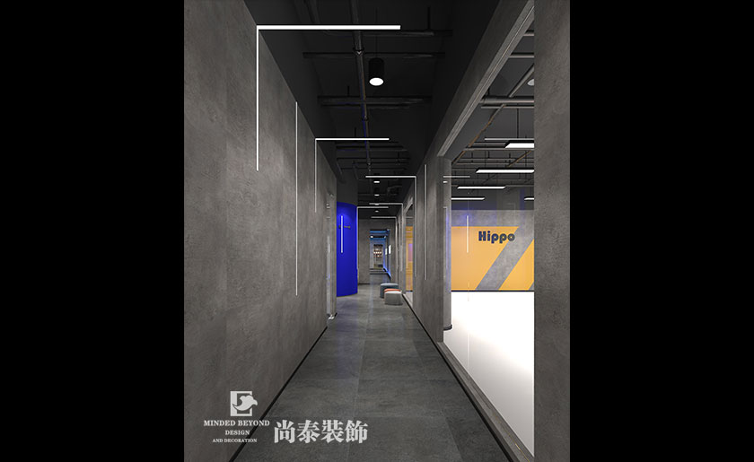 深圳龙岗500平米工业风舞蹈室舞蹈培训机构装修设计效果图